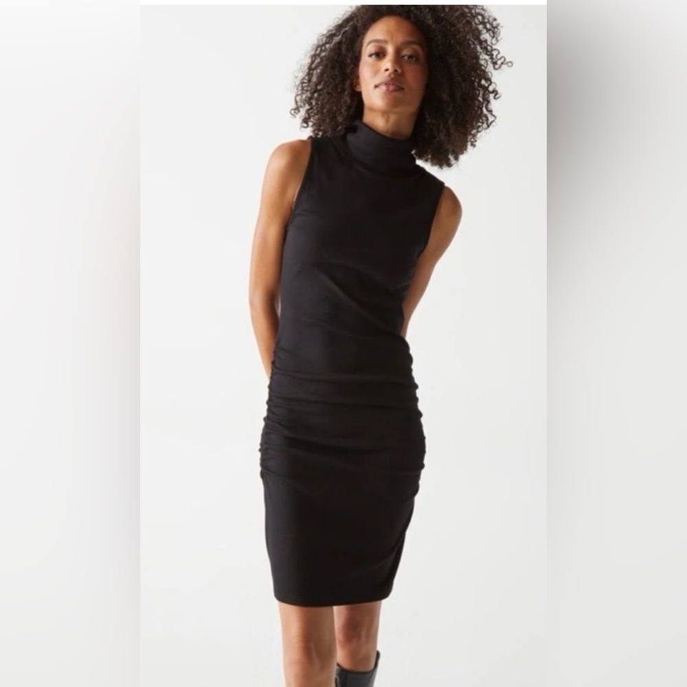 Michael Stars Elegant Black Sleeveless Dress